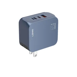65W PD GAN (USB-C +LIGHTNING +USB-A) Super Fast Charger LDNIO Q7