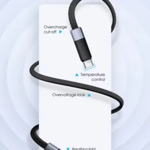 LDNIO LC241i Automatic power-off Charging cable 30W Type-C to lightning 1M2M