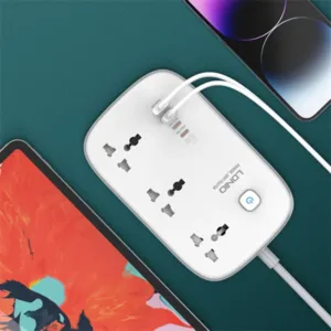 LDNIO SC3416 3250W SMART GUARD with 65w Gan Fast Charging 2C+2U Power Extension
