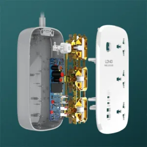 LDNIO SC3416 3250W SMART GUARD with 65w Gan Fast Charging 2C+2U Power Extension