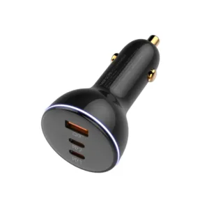 Ldnio C102 160W 2C+U Full Protocol Quick Charge Car Charger With Type-C To Type–C Cable