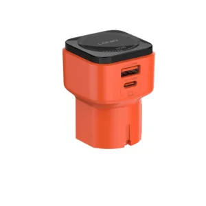 Ldnio Q2420 45W Ultra-Fast Charging Global Universal Adapter Charger - With Type C To C Cable