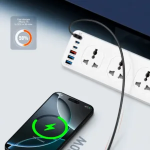 Ldnio SC10610C 10 AC Outlets Universal Power Strip (3USB-C & 3USB-A) (New Edition)