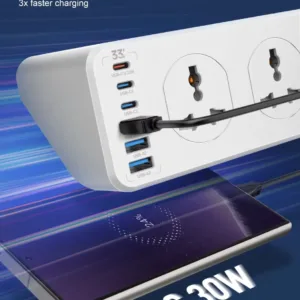 Ldnio SC10610C 10 AC Outlets Universal Power Strip (3USB-C & 3USB-A) (New Edition)