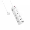Ldnio SC10610C 10 AC Outlets Universal Power Strip (3USB-C & 3USB-A) (New Edition)
