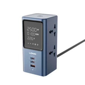 Ldnio SC2 45W Universal Power strip desktop LED power Adapter (EU PLUG)