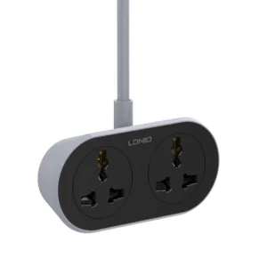 Ldnio SC2018 2 AC Outlet 5Meter long Wire Universal Extension Power Socket