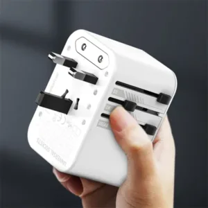 Ldnio Z6 3 USB Ports 65W GaN Universal All-In-One Travel Adapter