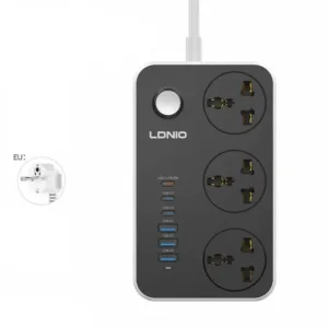LDNIO SC3604C PD20W (3C+3U) 3PORT Power Strip (NEW VARIENT)