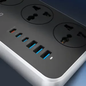 LDNIO SC3604C PD20W (3C+3U) 3PORT Power Strip (NEW VARIENT)