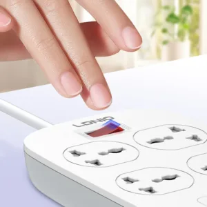 LDNIO SC4407C 45W 4Port Power Strip EU Plug (NEW EDITION)