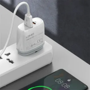 Ldnio Q229 20W PD+QC3.0 Fast Charger With Cable