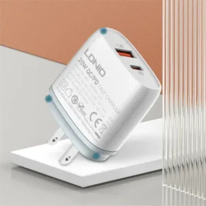 Ldnio Q229 20W PD+QC3.0 Fast Charger With Cable
