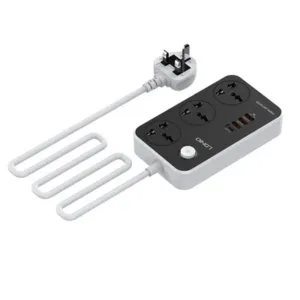 Ldnio SC3412 3 AC Outlets Universal Power Strip