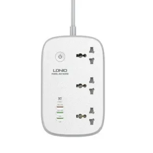 Ldnio SCW3451 3 AC Outlets Wi-Fi Smart Power Strip App Control