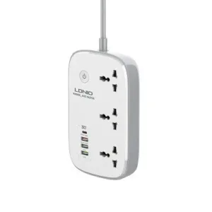 Ldnio SCW3451 3 AC Outlets Wi-Fi Smart Power Strip App Control