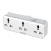 Ldnio SC3317 3 AC Outlets Portable Extension Power Socket